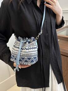 2026 Handbag For Women, Retro Fashionable Bucket Bag, Personalized Casual Clutch Purse - Multicolor - View 7