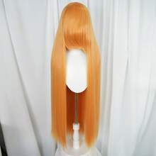 40-Inch Multi-Functional Long Wig, Suitable For Halloween Parties And Cosplay, No Glue Needed, Comfortable And Heat-Resistant Fiber Material, Suitable For Beginners, Natural And Fashionable Style Suitable For Holiday Carnivals And Concerts - Multicolor - View 26