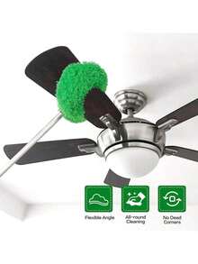 1 cây chổi lau bụi bằng sợi microfiber có thể kéo dài, cán dài có thể thu gọn, thép không gỉ dẻo, dễ dàng lau bụi, thích hợp để lau trần nhà, quạt, máy điều hòa, sân hiên, ghế sofa, giường, đồ nội thất, nhà cửa và văn phòng, vệ sinh nhà cửa và chăm sóc cá nhân, dụng cụ vệ sinh, chổi lau bụi đa năng. - Chổi lau bụi có thể thu gọn - Xem 4