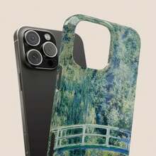 Funda para teléfono con diseño del Puente Japonés de Claude - Multicolor - Ver 8