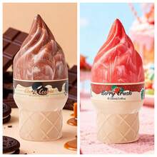 1瓶100毫升冰淇淋造型香氛喷雾，限量版室内/室外空气清新剂，持久留香，散发自然清新迷人的香气，融合优雅的热带草本椰子花果香调，适合约会、派对、旅行、居家、酒店、办公室等场合，是馈赠亲朋好友的理想圣诞礼物。 - 其他 - 查看 16