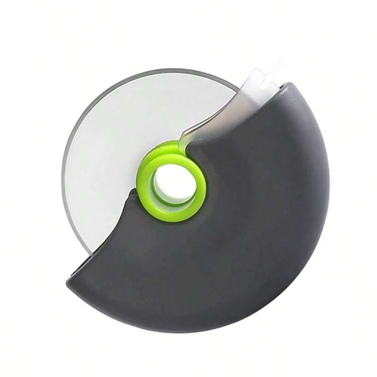 1pc Stainless Steel Round Pizza/Cake/Bread Cutter, Portable And Easy To Carry, Suitable For Baking At Home, Kitchen, Outdoor, Hotel, Cake Shop, Etc. Available In Red And Black Colors - Multicolor - View 3