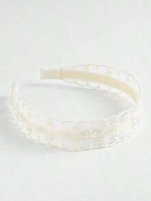 1pc Women Flower Embroidered Headband Elegant Piranha Flower Valentine's Day,Hairband,Hair Hoop,Hairband,Hair Hoop Headbands Hair Accessories Head Accessories - 彩色 - 查看 5