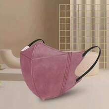 50/10pcs High Quality Adult Disposable 5D 3D KN95 Protective Face Mask, 4-Layer Design, Unisex - Multicolor - View 11