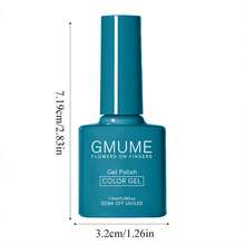 GMUME 7.5毫升 0.26盎司 7色凝胶指甲油套装 石板灰 天空蓝 水蓝 蔚蓝 皇家蓝 靛蓝 深海蓝 海蓝 平静色调 可卸UV LED彩色凝胶指甲油套装 所见即所得 单瓶单色 沙龙DIY居家美甲 持久高光泽 夏季冬季 海滩度假 节日 专业美甲美容用品 显色凝胶指甲油 女士礼物 美人鱼冷色调 顺滑涂抹套装 - 彩色 - 查看 11