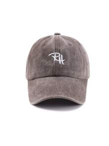 1pc Unisex RH Embroidered Minimalist Baseball Cap - A - View 15