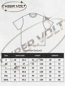 Dutch Manfinity Y2K Style Print (180g Pure Cotton T-Shirt) Cotton T-Shirt - Soft And Breathable, Green Print 100% Pure Cotton Fabric - Comfortable And Vibrant Summer Streetwear Short-Sleeved T-Shirt, Cool Motorcycle Design, Vintage Summer Everyday Wear T-Shirt - 紅色 - 查看 4