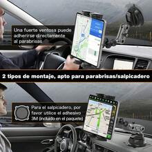 Soporte Pared Ajustable Tablet Para Cocina Escritorio Negro - Negro - Ver 2