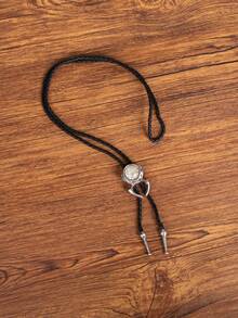 1/8件套行星宝石波洛领带，复古美式衬衫配饰，男女通用 - 彩色 - 查看 8