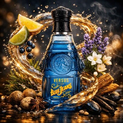  VERSACE - BLUE JEANS MAN 75ML EAU DE TOILETTE FOR MEN