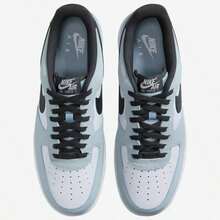 Nike Air Force 1 '07 LV8 Blue Anthracite Basketball Shoes Men's IF6205-400 - 冰藍色 - 查看 3