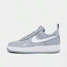 Nike Air Force 1 '07 LV8 Grey White Casual Shoes Men's IR5599-002 - 灰白色 - 查看 1