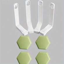 4pcs L-Shaped Non-Slip Mattress Clips - Made Of Durable PP Plastic, Suitable For High-Edged Beds, Keeps Bedding Neat And Flat - Multicolor - View 17