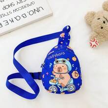 儿童单肩包，男女通用学前背包 - 彩色 - 查看 16