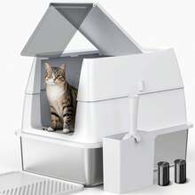Lettiera per gatti - Grigio argento - Visualizzare 8