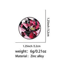 Cute Anime Figures Enamel Pins Cartoon Animals Brooch Pin Lapel Pin Badge On Backpack Clothing Accessories Fashion Jewelry Frineds Gifts - Black - View 18