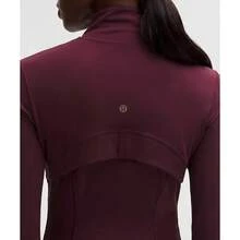 Lululemon Define Cropped Jacket Nulu LW3HWES - Burgundy Bay/Rose Gold - View 5