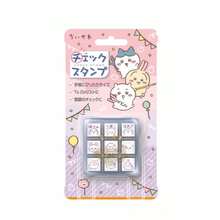 chiikawa 1 con dấu gỗ mini hình nhân vật hoạt hình dễ thương, kiểu Nhật, dùng làm thủ công, quà tặng năm mới, quà tặng ngày Valentine, quà tặng lễ Phục sinh. - Nhiều màu - Xem 1