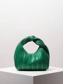 女士手提包、女士工作包、褶皱包、晚宴包、派对礼服包、舞会礼服包、舞会礼服配饰、婚礼用品、优雅女士钱包、女士礼物（图案随机） - 綠色 - 查看 1