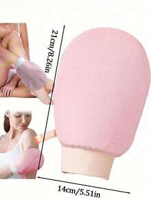 1只去角质手套，双面身体磨砂手套，去除死皮手套，深层去角质手套，男女通用，沐浴去角质手套，深层去角质手套，有助于打造光滑透亮肌肤 - 搓澡手套 - 查看 8