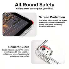 适用于 iPad 第十代平板电脑的保护套，A16 保护套，带笔槽，三折式平板电脑保护套，TPU 软壳，简约设计/可折叠平板电脑保护套，智能休眠/唤醒功能；适用于 iPad 第十一代平板电脑的保护套，Tab M11 保护套；适用于华为 MatePad 11.5 S 平板电脑的保护套，MatePad 保护套；适用于华为 MatePad SE 11 英寸平板电脑的保护套，Pad2 11 英寸/Pad SE 11 英寸平板电脑保护套 - 紫色 - 查看 3