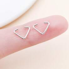 200 pièces Anneaux triangulaires ouverts en fer de 7x9 mm, accessoires DIY. Boucles triangulaires métalliques pour bagages, , matériel, boucles en fil de fer en stock. - Taille unique - Voir 14