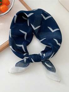 1pc 70cm Bandana With Dopamine Series Animal Elements Neckerchief - Multicolor - View 11