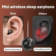 Wireless Earbuds Bluetooth, 2026 Bluetooth Earbuds Stereo Deep Bass Over Ear Bud, Waterproof Earphone For Gym/Running/Workout - Black - 查看 4