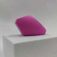 2pcs Hexagonal Makeup Sponge, Multi-Faceted Coverage, Soft & Skin-Friendly, Suitable For Wet & Dry Use - Multicolor - View 2