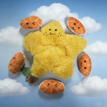 Plush Peeled Mandarin Orange Pendant, Stress Relief Doll, Viral Novelty Gift, Bag Charm - 橘色 - 查看 10