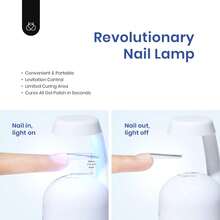 Beetles Gel Nail Kit Short Almond Gift Spree Easy DIY Extension Set Gift For Women - Square Long 240pcs (Clear Kit) - 查看 6
