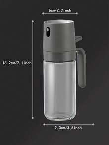 Bình xịt dầu bằng thủy tinh, bình phun sương dầu nhà bếp, bình đựng dầu chống rò rỉ dùng cho nồi chiên không dầu. - Xem 7