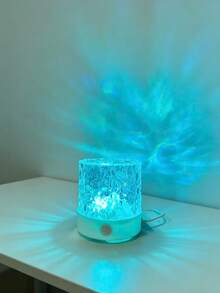 1 buah Lampu Suasana Kamar Tidur Portabel, Bertenaga USB, 16 Perubahan Warna, Efek Pencahayaan Bergelombang, Cocok untuk Hadiah Hari Valentine, Ulang Tahun, Festival Qixi, Dekorasi Kamar Tidur, Dilengkapi dengan Remote Control - MultiWarna - View 2