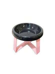 15° Tilted Anti-Vomiting Raised Pet Feeding Bowl, High Stand Cat/Dog Bowl, Protective Neck & Spine Design, Non-Slip Wide Base, Durable Plastic Material, Suitable For Cats & Small Dogs, Wet & Dry Food, Practical Pet Gift - 350ml - View 13