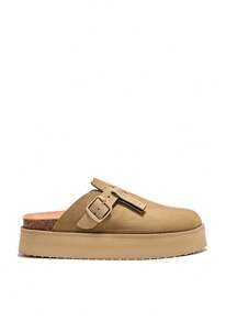 D. Franklin Women Flat Sandals - Brown - View 1