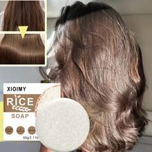 Xioimy 60克大米皂，深层滋润滋养，强效清洁控油，柔顺秀发，适合所有发质。 - 米皂 - 查看 3