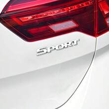 3D Metal Sport Sticker For Car Styling Personalise Sport Emblem Decal Auto Badge Stickers Car Exterior Decoration Accessories 3D Stickers For Trunk Side Fender Rear Tailgate Silver - Bạc - Xem 6