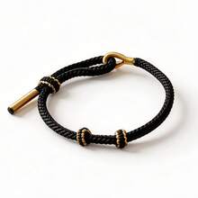 Handmade Feng Shui Wealth Lucky Horse Year Red String Bracelet, Symbolizing Prosperity, Auspicious Vintage Wealth Bracelet, Suitable For Daily Wear Or As A Gift For Loved Ones, Colorfast, Perfect Gift For Family And Friends - 1pc (Style B) - View 1