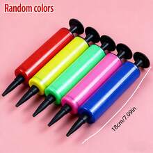 1/3/4/5/6pcs PVC Inflatable Horse Stick, Cartoon Animal Head Long Pole, Party Stage Game Prop - Multicolor - View 11