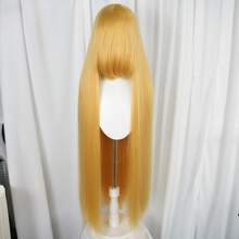 40-Inch Multi-Functional Long Wig, Suitable For Halloween Parties And Cosplay, No Glue Needed, Comfortable And Heat-Resistant Fiber Material, Suitable For Beginners, Natural And Fashionable Style Suitable For Holiday Carnivals And Concerts - Multicolor - View 17
