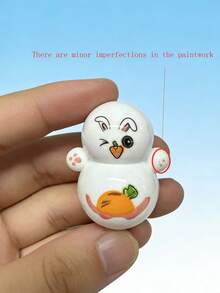 5 món đồ chơi tương tác mini hình chim cánh cụt, cà rốt, thỏ, ong và mèo hoạt hình. - Nhiều màu - Xem 4