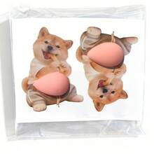 Cute 3D Dog Sticker, Soft Pinch Bubble Sticker, Dog And Cat Decompression Sticker, Super Stress Relief Putty Sticker, DIY Decorative Stickers - Multicolor - View 13