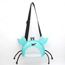 1pc Unique Crab Shaped Beach Bag, Kids Shell Shoulder Crossbody Bag - Multicolor - View 9