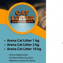 Cat Litter Arena Gatos Arena para Gato 10 kg Aglutinante Sin Polvo Arena para Gatos Sin Olor - 10 kg - Ver 4