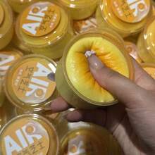 1个最新爆款逼真奶酪杯玩具，柔软Q弹，手指挤压解压玩具，生日、节日、万圣节、圣诞节、游戏玩家、复活节的完美礼物 - 彩色 - 查看 3