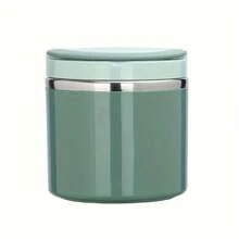 1个加厚不锈钢午餐盒，带盖食品容器，零食盒，便当盒，办公用品，带盖保温午餐盒，学生午餐盒，餐盒，便携式午餐桶 - 彩色 - 查看 9