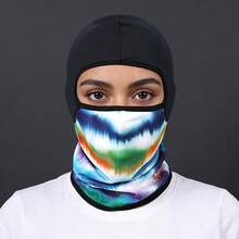 Fabulous Be Xtreme TT3024(111-120) Gradient Print Cycling Balaclava - Multicolor - View 3