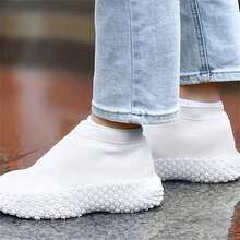 1双硅胶防雨鞋套，户外防滑耐磨鞋套 - A - 查看 3