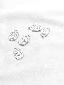 5pcs/Set Tulip Pattern Pendant Accessories - Multicolor - View 5