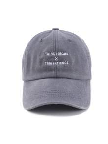 1pc Men's Casual Stylish Embroidered Baseball Cap - A - View 10